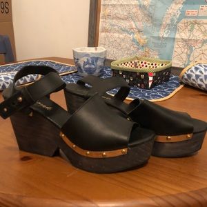 FREE PEOPLE CLOGS - NEVER WORN!